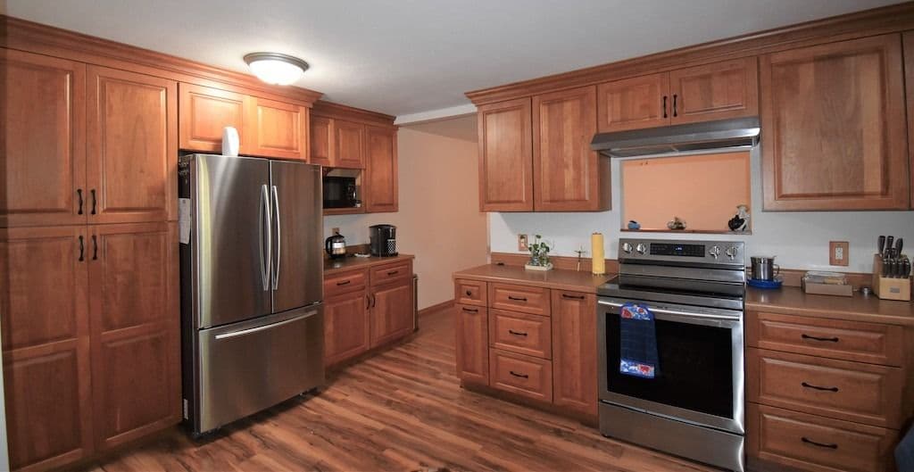 wood kitchen