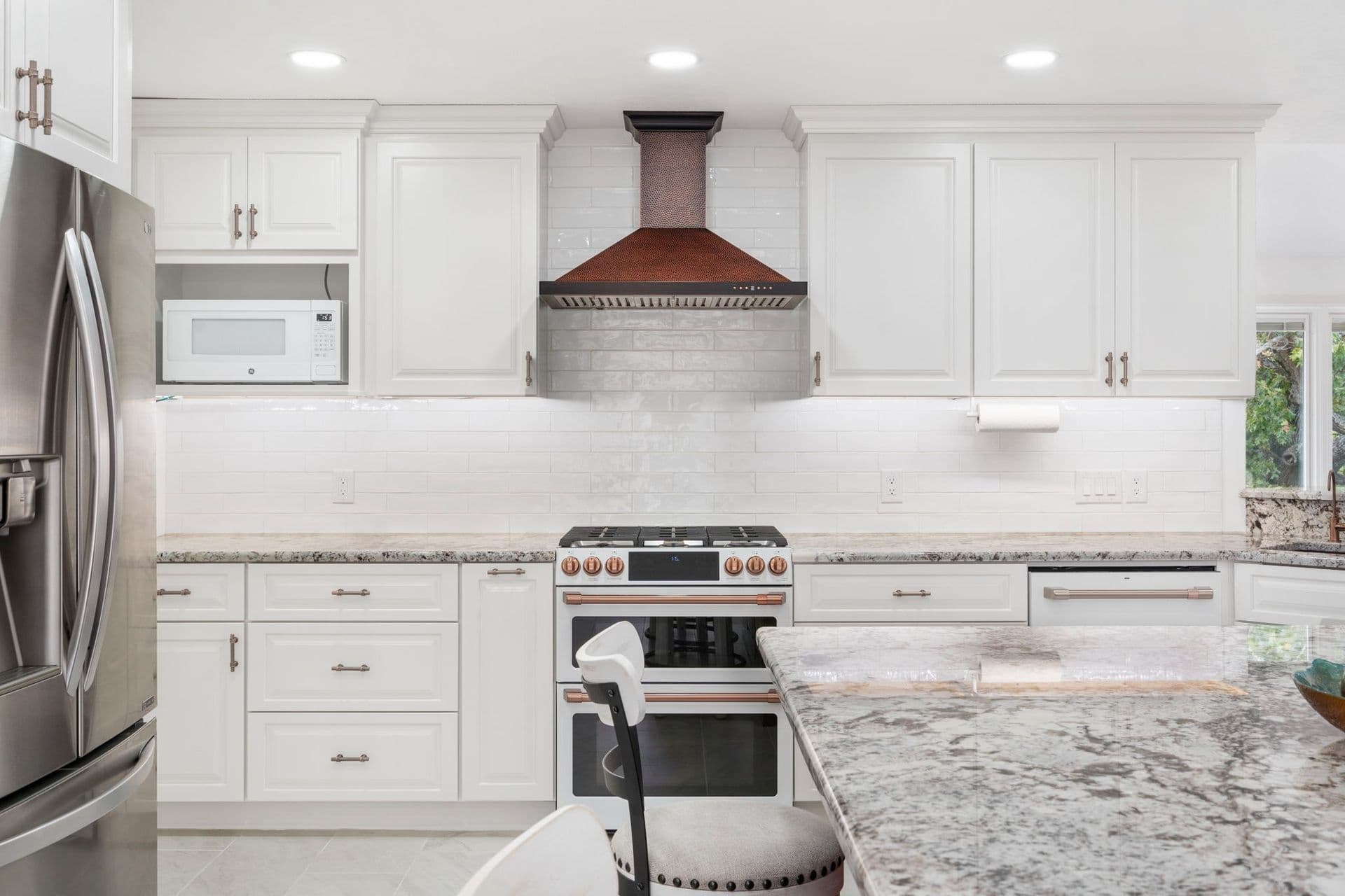 white kitchen